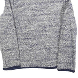 ALTUNA Womens Blue Plain Wool Blend Button Jacket XS Knit Smart Casual