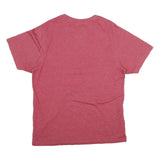 COLOSSEUM Mens Red Indiana Hoosiers T-Shirt L Short Sleeve Crew Neck Cotton