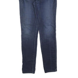GUESS Womens Jeans Blue Slim Skinny Denim Medium W30 L30 Stylish Zip Fastening
