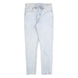 LEVI'S 501S Womens Jeans Blue Slim Skinny Denim Light W26 L28 Classic Button