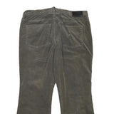 LAUREN RALPH LAUREN Womens Regular Olive & Brown Regular Fit Straight Leg