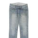 LEVI'S Womens Jeans Blue Slim Straight Denim Medium W29 L30 Stylish Faded Look