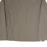 COLUMBIA Mens Beige Outdoor Jacket XL Polyester Blend Plain Zip Casual