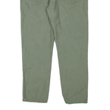 LEVI'S Womens Cotton Blend Green Slim Straight Trousers W30 L25 Casual Comfort