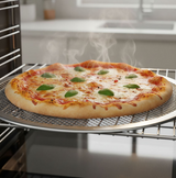 Anygleam 7-Inch Pizza Screen Aluminum Round Non-Stick Baking Mesh for Crispy Pizza