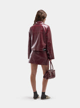 ALEXA BURGUNDY JACKET
