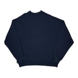 Unbranded Blank Sweatshirt - XL Navy Cotton