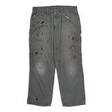 Carhartt Carpenter Pants - 34W 30L Gray Cotton