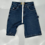 Dtek Carpenter Shorts - 30W 12L Dark Wash Cotton