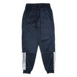 ADIDAS Mens Joggers Navy Blue & Grey Regular Tapered L W28 L32 Sports Activewear