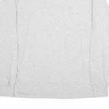 RUSSELL ATHLETIC Mens Grey Long Sleeve Crew Neck Cotton T-Shirt M Casual