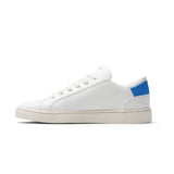 Men's Lace Up | White-Blue