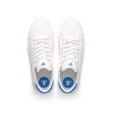 Men's Lace Up | White-Blue