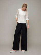 ALOE | Panelled 3/4 Sleeve Top