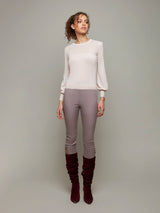 FREESIA | Cotton-Silk Knit Top