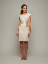 NEEM | Tailored Cummerbund Dress | Birch