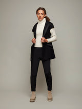 SHELL | Melton Wool Hooded Gilet
