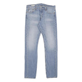 LEVI'S 510 BIG E Mens Jeans Blue Slim Skinny Denim Medium W30 L32 Slim Fit Zip