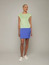 PURSELANE | Reversible V-neck Tee