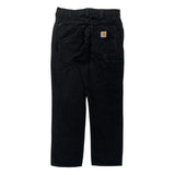 Carhartt Carpenter Trousers - 32W 30L Black Cotton