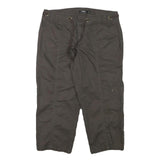 TRIBAL Womens Shorts Brown Cargo L W32 Cotton Blend Casual Utility