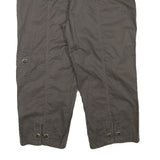 TRIBAL Womens Shorts Brown Cargo L W32 Cotton Blend Casual Utility
