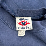 Cruise Line Disney Sweatshirt - XL Navy Cotton