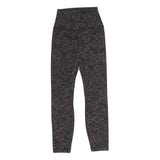 LULULEMON Womens Joggers Black & Pink Slim Skinny M W18 L25 Activewear Leggings