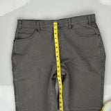 Dickies Shorts - 34W 11L Grey Cotton Blend