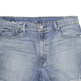 LEVI'S Womens Denim Blue Casual Cut-Off XL W34 Frayed Hem Shorts