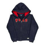 Age 8-9 Polo By Ralph Lauren Spellout Hoodie - Medium Navy Cotton