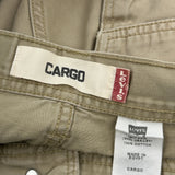 Levis Cargo Shorts - 32W 10L Khaki Cotton