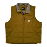 Rain Defender Carhartt Vest - XL Brown Polyester