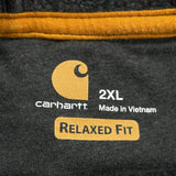 Carhartt Hoodie - 2XL Gray Cotton