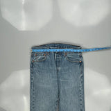 501 Levis Jeans - 31W 32L Light Wash Cotton