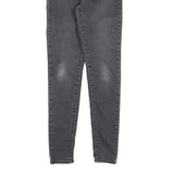 LEVI'S Womens Jeans Black Slim Skinny Denim Medium W28 L30 Stretch Cotton Blend