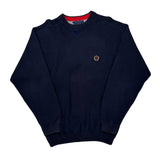 Tommy Hilfiger Sweater - Large Navy Cotton