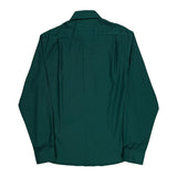 Tommy Hilfiger Slim Fit Shirt - Large Green Cotton