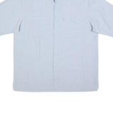 HELLY HANSEN Mens Blue Cotton Blend Shirt XL Casual Smart Lightweight