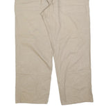 CARHARTT Mens Loose Beige Cotton Blend Trousers W40 L30 Zip Casual Workwear