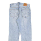 LEVI'S 501 Womens Jeans Blue Regular Straight Denim Light W28 L26 Button Fly