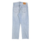 LEVI'S 501 Womens Jeans Blue Regular Straight Denim Light W28 L26 Button Fly