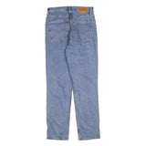 LEVI'S Womens Slim Blue Denim Medium Wash Jeans W28 L29 Classic Cotton Blend Zip