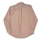 Tommy Hilfiger Striped Shirt - Large Red Cotton