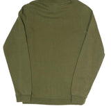 NIKE Mens Green Hoodie XS Cotton Blend Pullover Sweatshirt