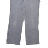 CARHARTT Womens Cotton Blend Blue Regular Fit Straight Leg Trousers W31 L27