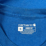 Carhartt T-Shirt - XL Blue Cotton