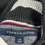 Tommy Hilfiger 1/4 Zip - Small Black Cotton
