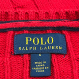 Age 5 Polo By Ralph Lauren Jumper - Small Red Cotton