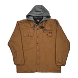 Wrangler Workwear Jacket - XL Brown Cotton